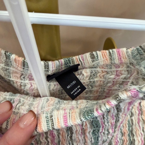 Art Class Multicolor Striped Ruffle Matching Set - Picture 2 of 2